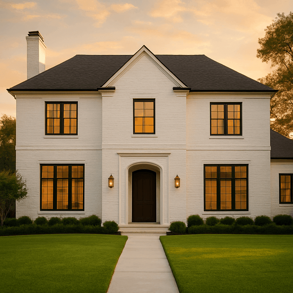Brick Limewash by Houston Superior Painting