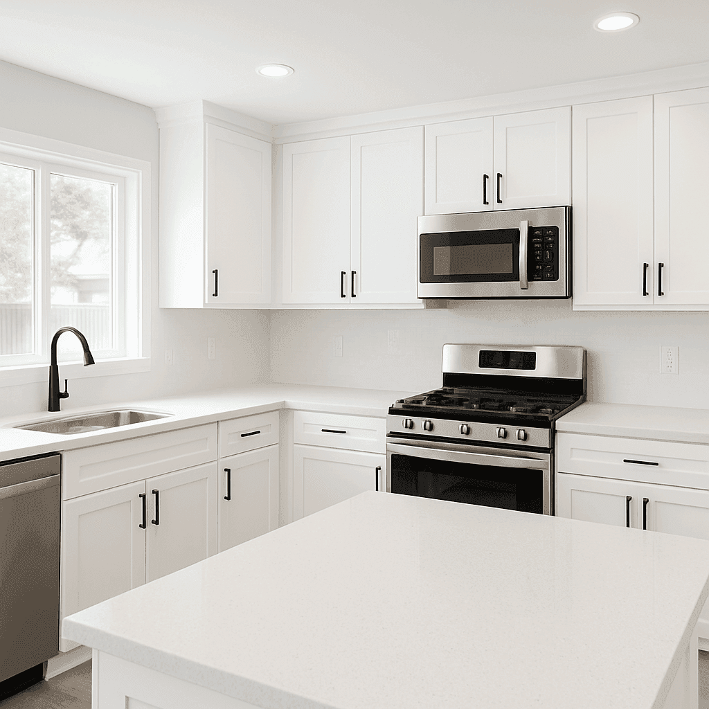Kitchen Cabinet Color Transformations in Katy TX and Sugar Land TX