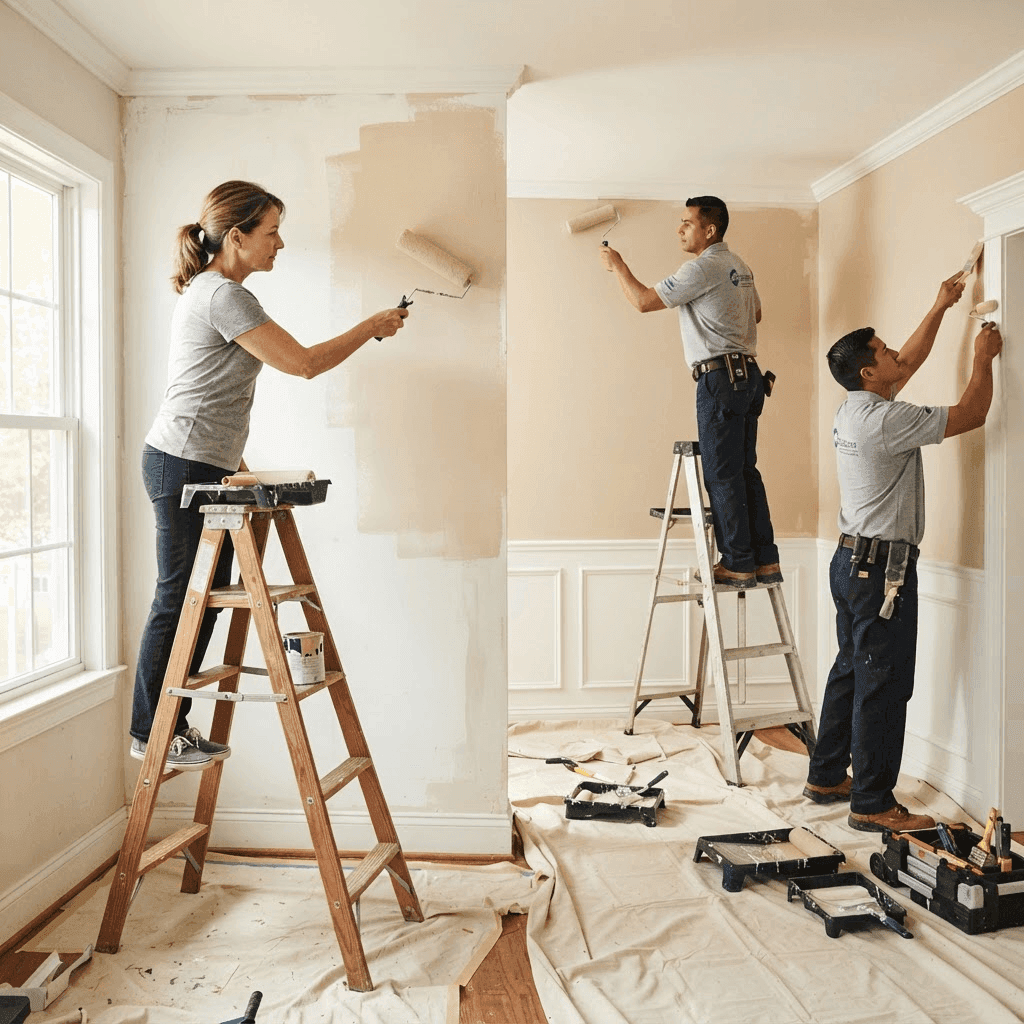 DIY vs. Hiring a Pro Painter in Houston: The Real Cost