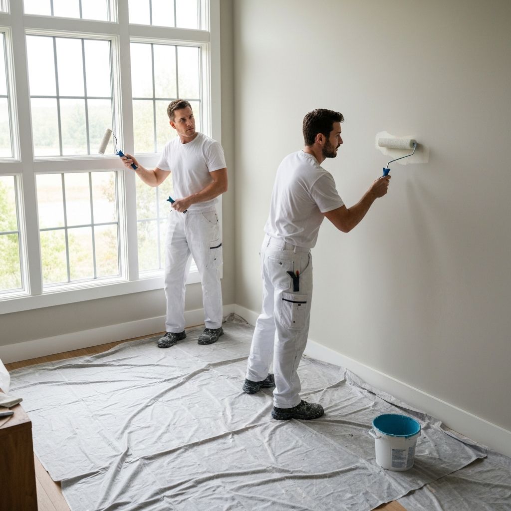 Houston Superior Painting crew at work